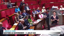 Gérald Darmanin recadre sèchement Sandrine Rousseau à l'Assemblée nationale