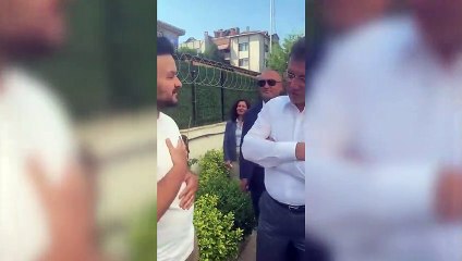 Milli görüşlü gençle Ekrem İmamoğlu’nun güldüren diyaloğu: Yattara’yı getiren adamdan sıkıntı çıkmaz
