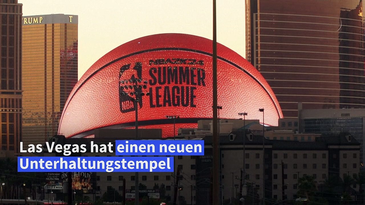 'MSG Sphere': Las Vegas hat einen neuen Unterhaltungstempel