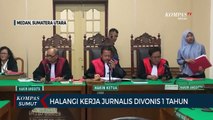 Terdakwa Kasus Perintangan Kerja Jurnalis Divonis 1 Tahun Penjara