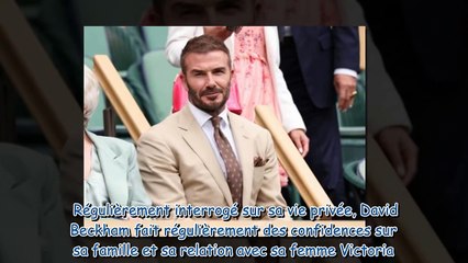 “Je fais partie de la communauté…”  David Beckham fier de ses origines, ses confidences sur ce suje