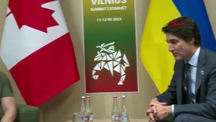 Zelenski, Kanada Başbakanı Trudeau ile görüştü