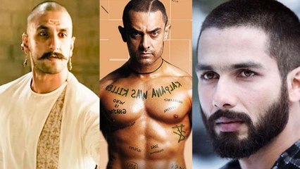 Shahid Kapoor, Ranveer Singh and Other Bollywood Actors ने Movie के लिए Bald Look,Head Shave
