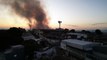 Incêndio de grandes proporções atinge galpão na Região Nordeste de BH