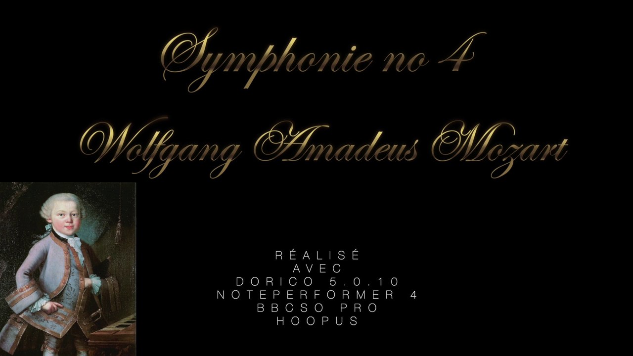 La symphonie du mercredi - Symphonie no 4 - W.A. Mozart