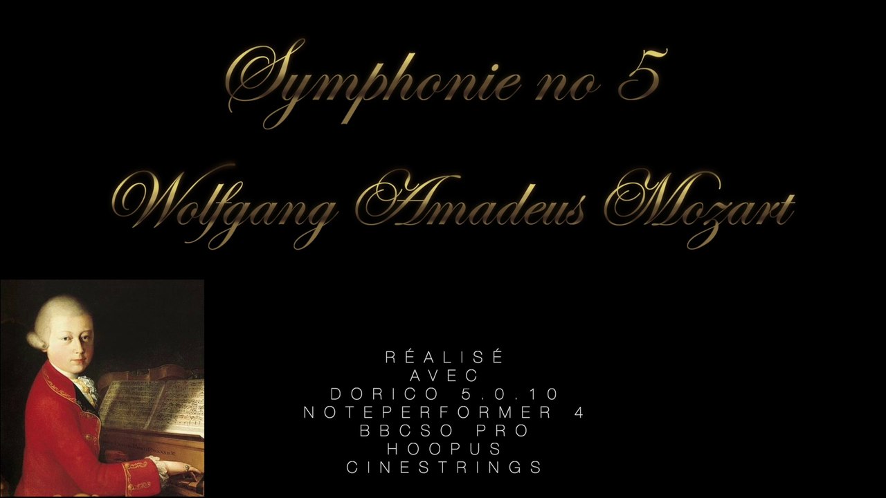 La symphonie du mercredi - Symphonie no 5 - W.A. Mozart