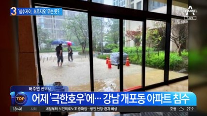 “비만 오면 물난리”…‘침수자이, 흐르지오’ 무슨 뜻?