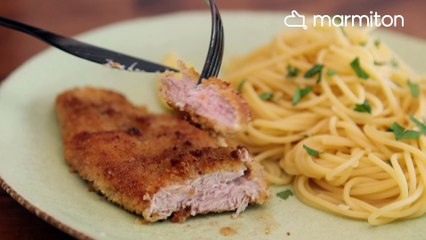 Dégustez une délicieuse escalope panée comme on les aime