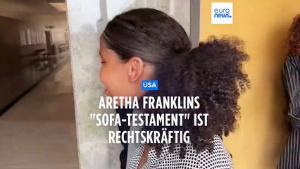 Aretha Franklins "Sofa-Testament" ist rechtskräftig