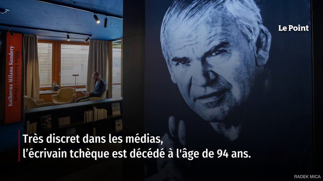 Milan Kundera, l’auteur de « L’Insoutenable Légèreté de l’être » est mort