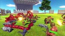 Epic War - Zone Fighter   Space Godzilla VS Rodan   King Ghidorah -  Animal Revolt Battle Simulator