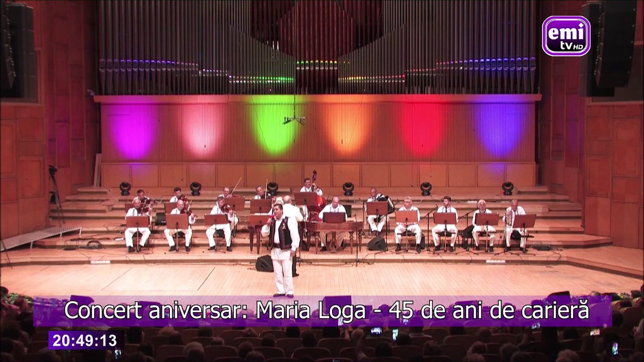 Gelu Voicu - Spectacol aniversar Maria Loga - Sala Radio Bucuresti - EMI TV - 08.07.2023