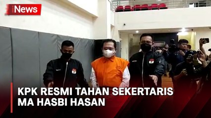 KPK Tahan Sekertaris MA Hasbi Hasan terkait Dugaan Suap Jual Beli Perkara
