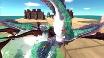 King Of Dinosaurs VS King Of The Sea - Animal Revolt Battle Simulator