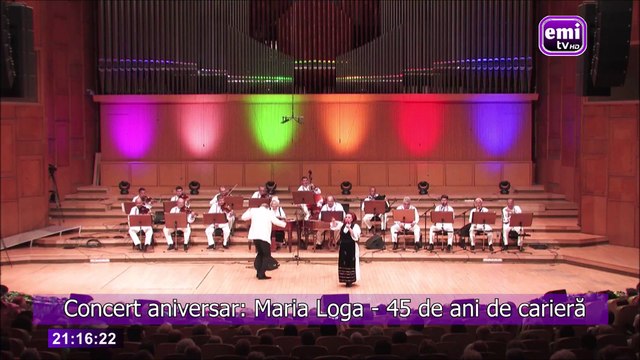 Maria Butila - Spectacol aniversar Maria Loga - Sala Radio Bucuresti - EMI TV - 08.07.2023