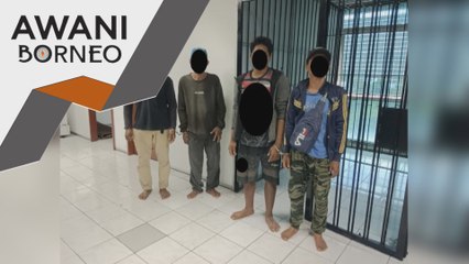 Empat PATI ditahan, lima bot dirampas