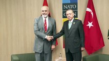 Le président Erdoğan a rencontré le Premier ministre albanais Rama