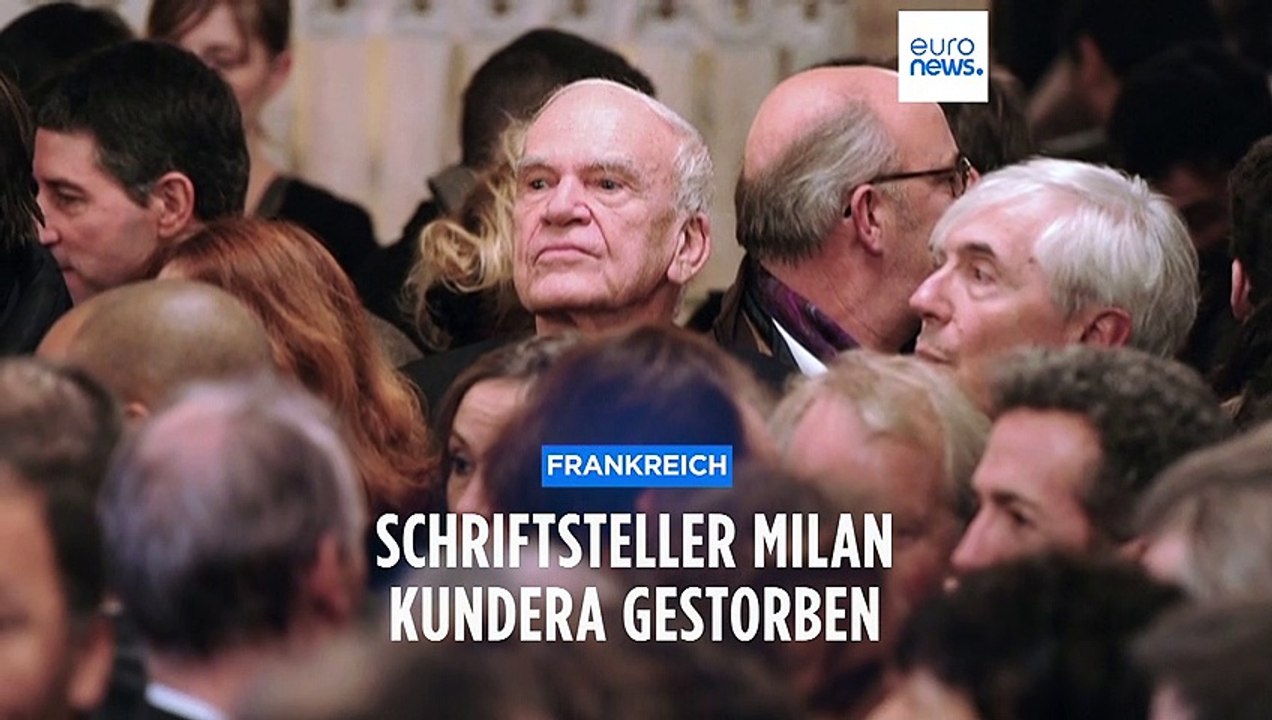'Die unerträgliche Leichtigkeit des Seins'- Autor Milan Kundera ist tot
