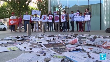 French Sunday newspaper on strike: Employees renew strike over far-right editor