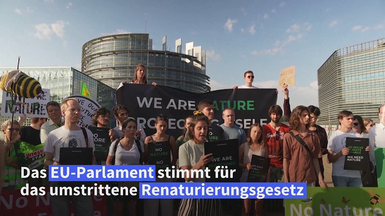 EU-Parlament stimmt für Renaturierungsgesetz