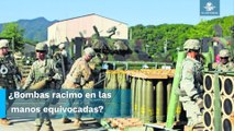 El miedo por las bombas de racimo, una ayuda maldita