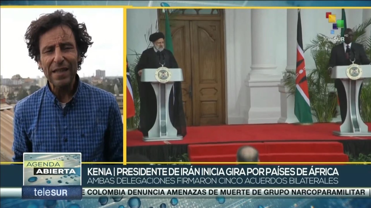 Presidente iraní visita Kenia como parte de su gira por países africanos