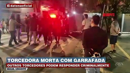 Palmeirense morta: outros torcedores podem responder criminalmente