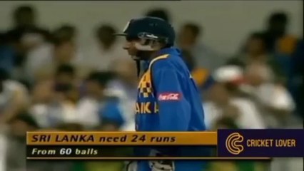 OMG What a Match  Pakistan vs Srl Thrilling match 2001 24 on 60 but