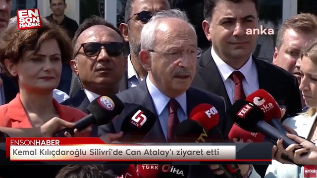 Kemal Kılıçdaroğlu Silivri'de Can Atalay'ı ziyaret etti