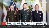 한미일 합참의장·북핵대표 
