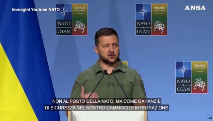 Zelensky: "Le garanzie di sicurezza del G7 sono importanti"