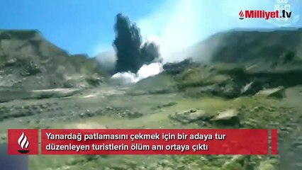 Ölüm anını böyle kaydettiler! Patlama sonrası hava sıcaklığı 100 derece oldu