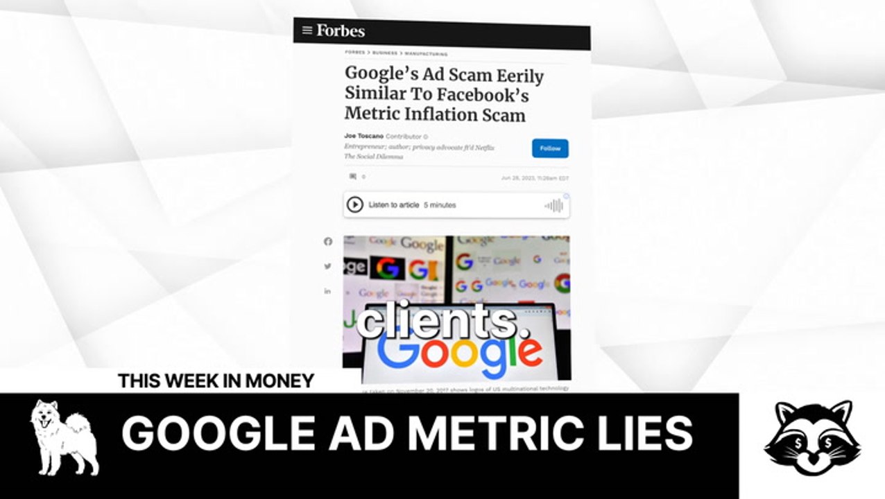 GOOGLE FACES MULTI-BILLION DOLLAR HIT