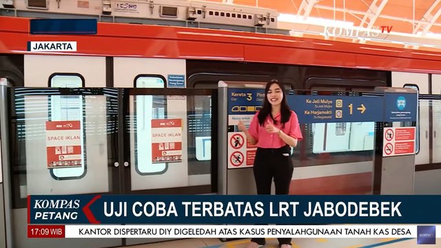 Resmi, Uji Coba Terbatas LRT Jabodebek Dimulai Hari Ini, Tarif Rp 1