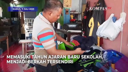 Tahun Ajaran Baru, Penjahit Permak Seragam Raup Untung