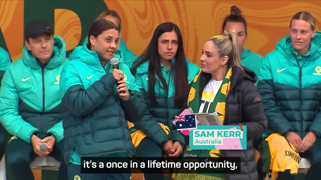 Kerr urges Matildas to show Aussie spirit at home World Cup
