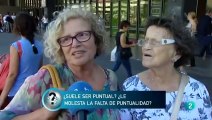 Usted, ¿es puntual Testimonios sobre la puntualidad