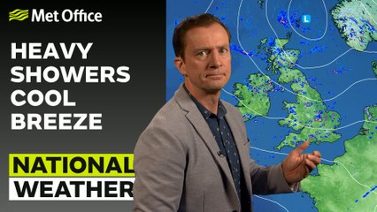 Met Office Afternoon Weather Forecast 12/07/2023 - Blue skies between downpour