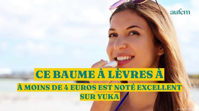 Ce baume à lèvres à l’acide hyaluronique à moins de 4 euros est noté excellent sur Yuka