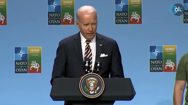Biden la lía en público y llama «Vladimir» a Volodimir Zelenski: «No debería ser tan familiar»