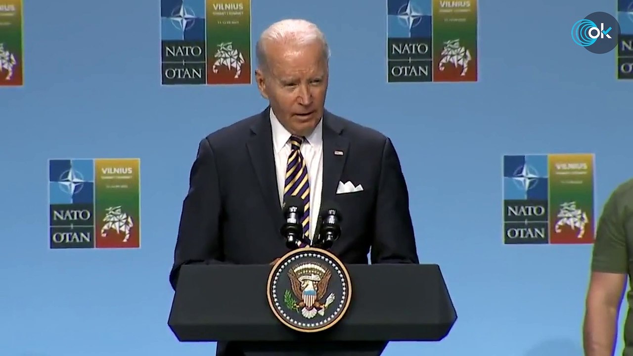 Biden la lía en público y llama «Vladimir» a Volodimir Zelenski: «No debería ser tan familiar»