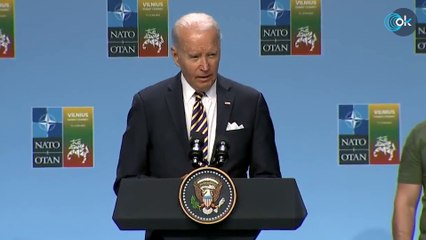 Biden la lía en público y llama «Vladimir» a Volodimir Zelenski: «No debería ser tan familiar»