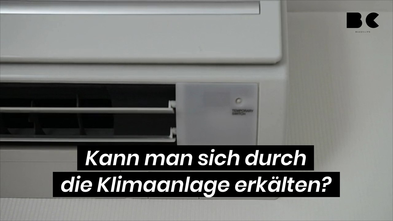 Kann man sich durch die Klimaanlage erkälten?