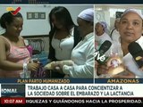Plan Nacional Parto Humanizado, entregó obsequios en el Hospital Materno Infantil en Amazonas