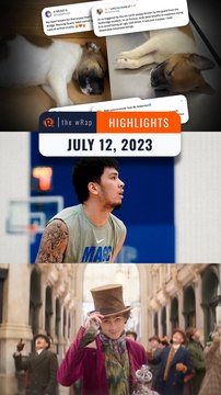 Rappler's highlights: Guard throws puppy, Kai Sotto, Timothée Chalamet | The wRap | July 12, 2023