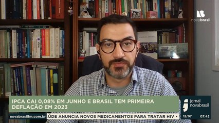 IPCA CAI 0,08% EM JUNHO E BRASIL TEM PRIMEIRA DEFLAÇÃO EM 2023