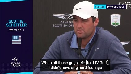 Relationships with LIV Golf players 'not fractured' - Scheffler