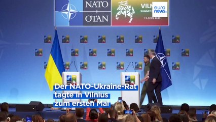 "Heute näher als je zuvor": NATO-Ukraine-Rat tagt zum ersten Mal