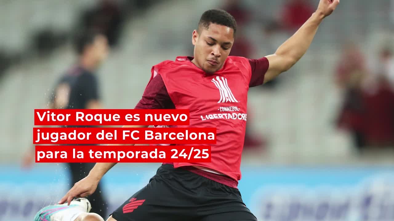 Vitor Roque tweets de Cristiano