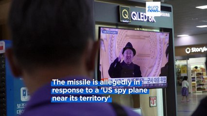 North Korea fires ICBM in protest over alleged US spy plane presence
